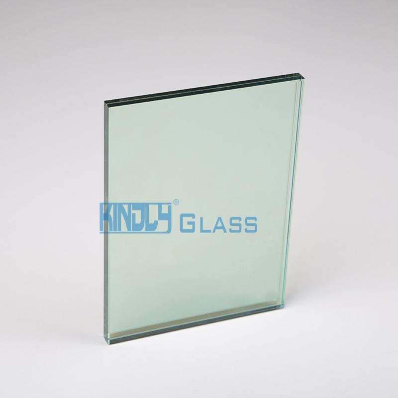 French Green Tinted Clear Laminated Glass
